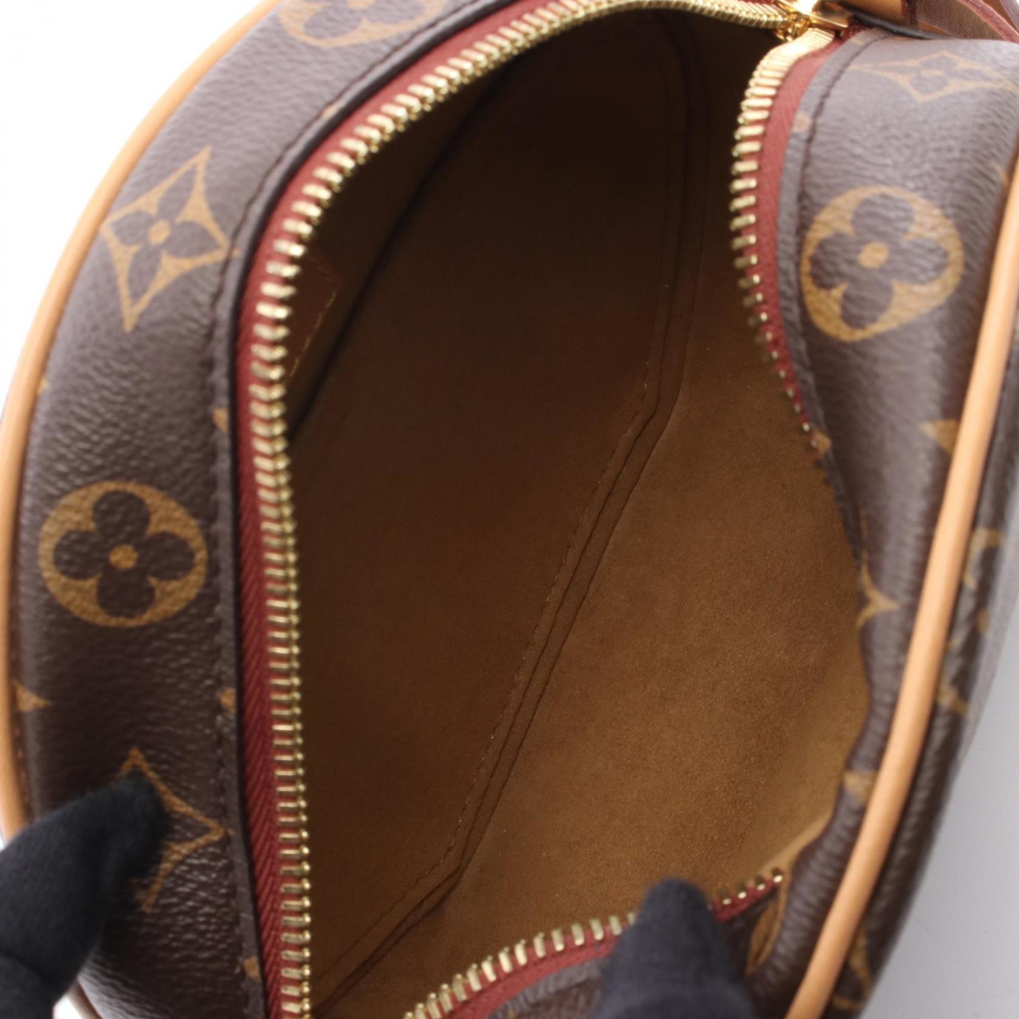 Louis Vuitton Boite Chapeau Souple PM Shoulder Bag, Coated Canvas and Leather, Monogram, Women's, Brown, M45149