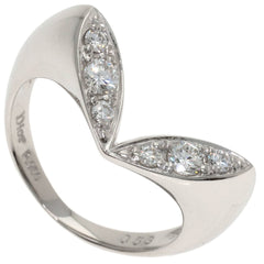 Christian Dior Dior Diamond Ring, Platinum PT950, Women's — Like New