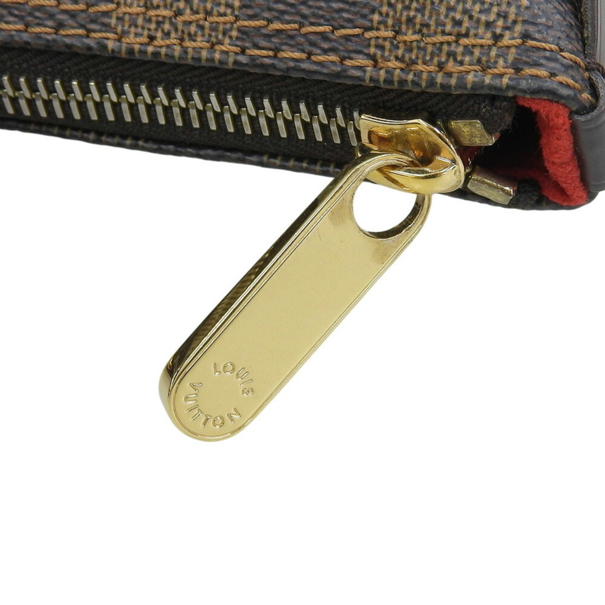 Louis Vuitton Damier Saleya PM N51183 Tote Bag Handbag Ebene — Like New