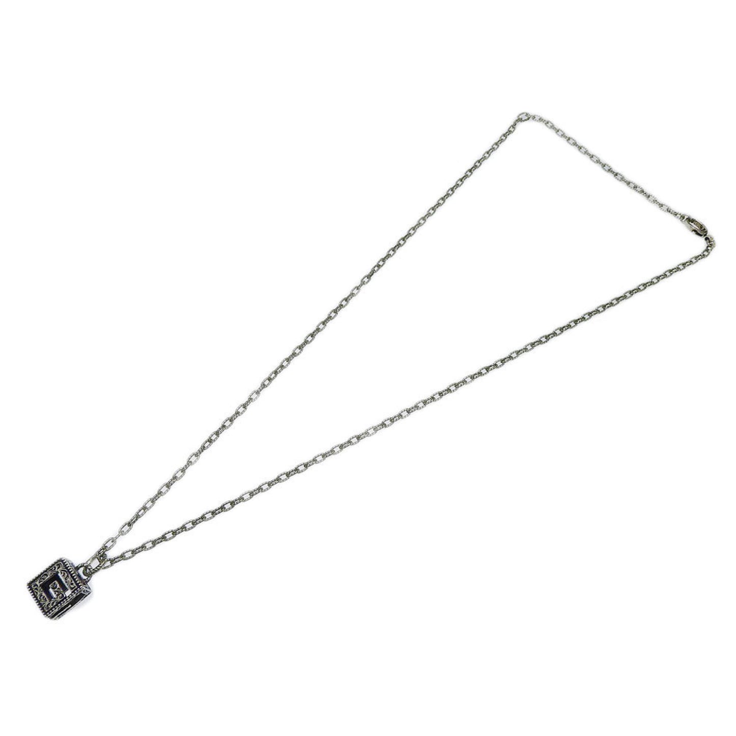 GUCCI Square G Necklace Cube