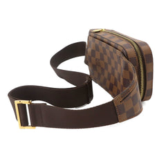 Louis Vuitton Damier Geronimos Body Handbag Waist Pouch Ebene Brown N51994 — Like New