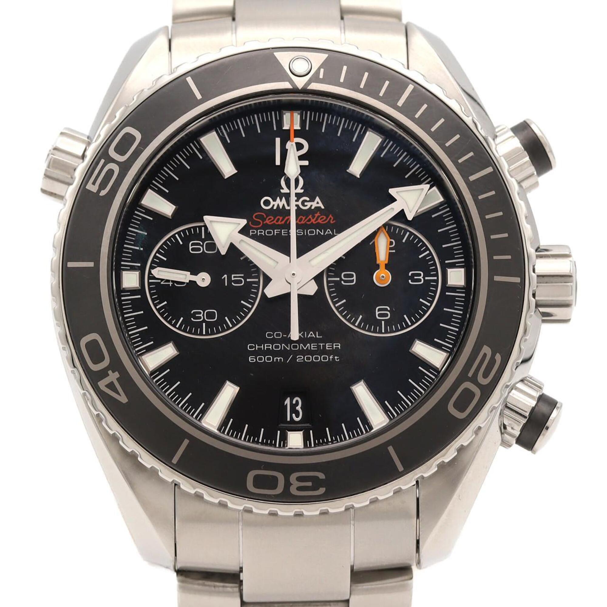 Omega Seamaster Planet Ocean Chronograph 232.30.46.51.01.001 Stainless Steel Automatic Watch — Good