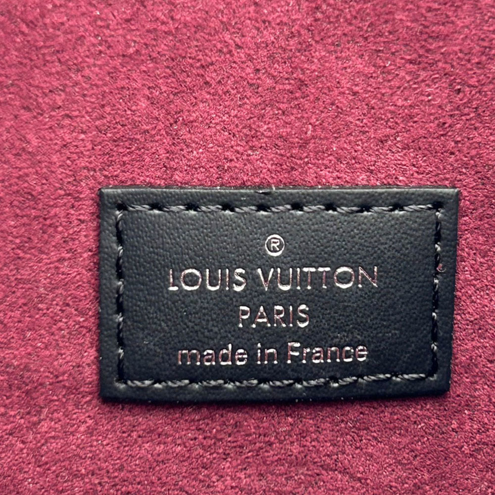 Louis Vuitton Alpha Triple Pouch N60255 Damier Graphite Silver Hardware Clutch Bag for Men and Women — Like New