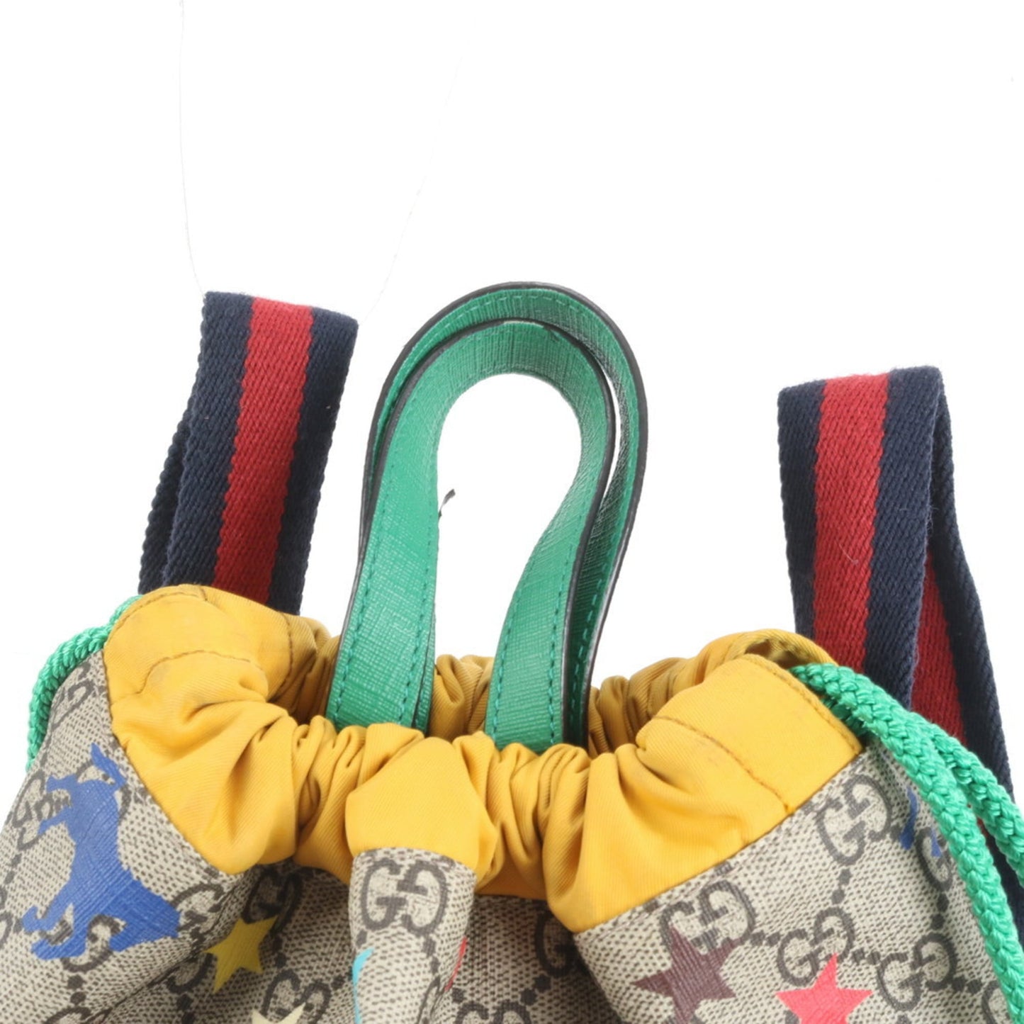 Gucci GG Supreme Knapsack 550775 Leather 2-Way Backpack for Children and Men