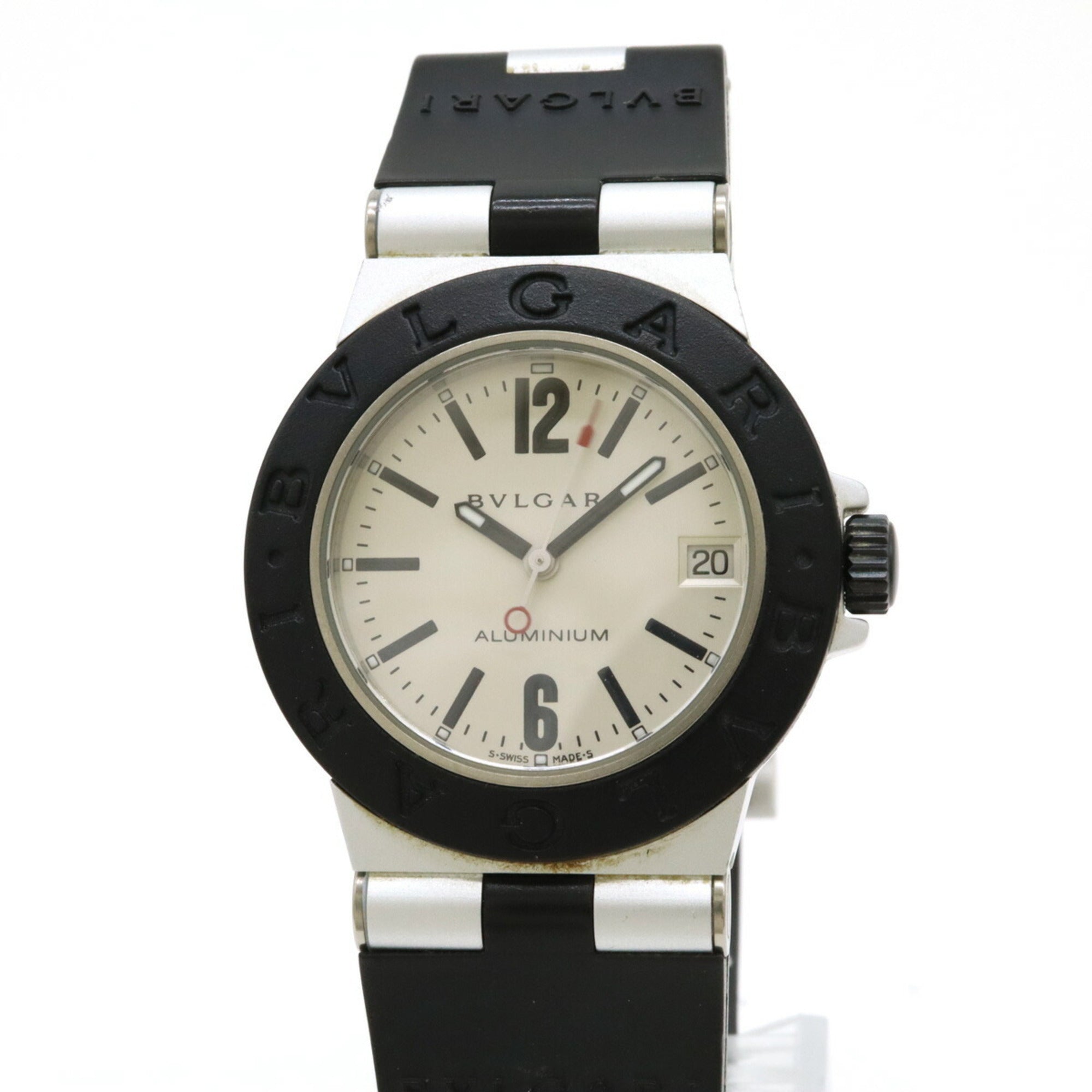 BVLGARI Bvlgari Arum 32mm Date Silver Dial Unisex Quartz Wristwatch AL32TA — Good