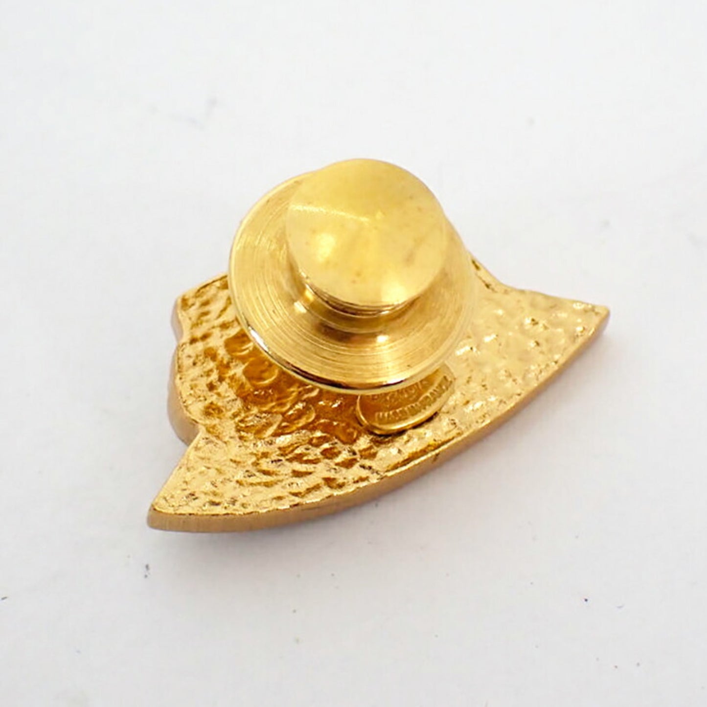 CHANEL Camellia Hat Motif Brooch j72-26