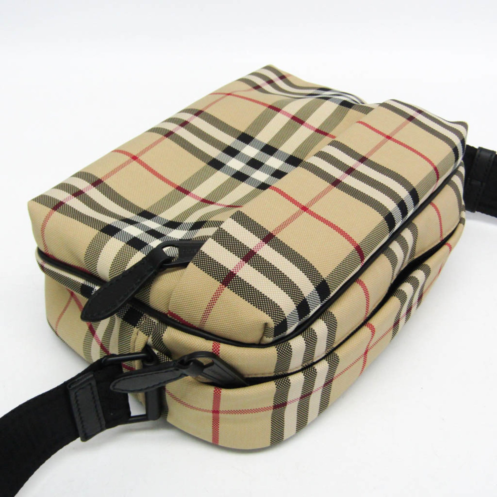 Burberry PADDY 80841111 Men,Women Nylon Shoulder Bag Beige — Like New
