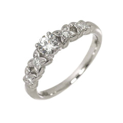 Christian Dior Dior Diamond Ring, 0.231ct, Platinum — Like New