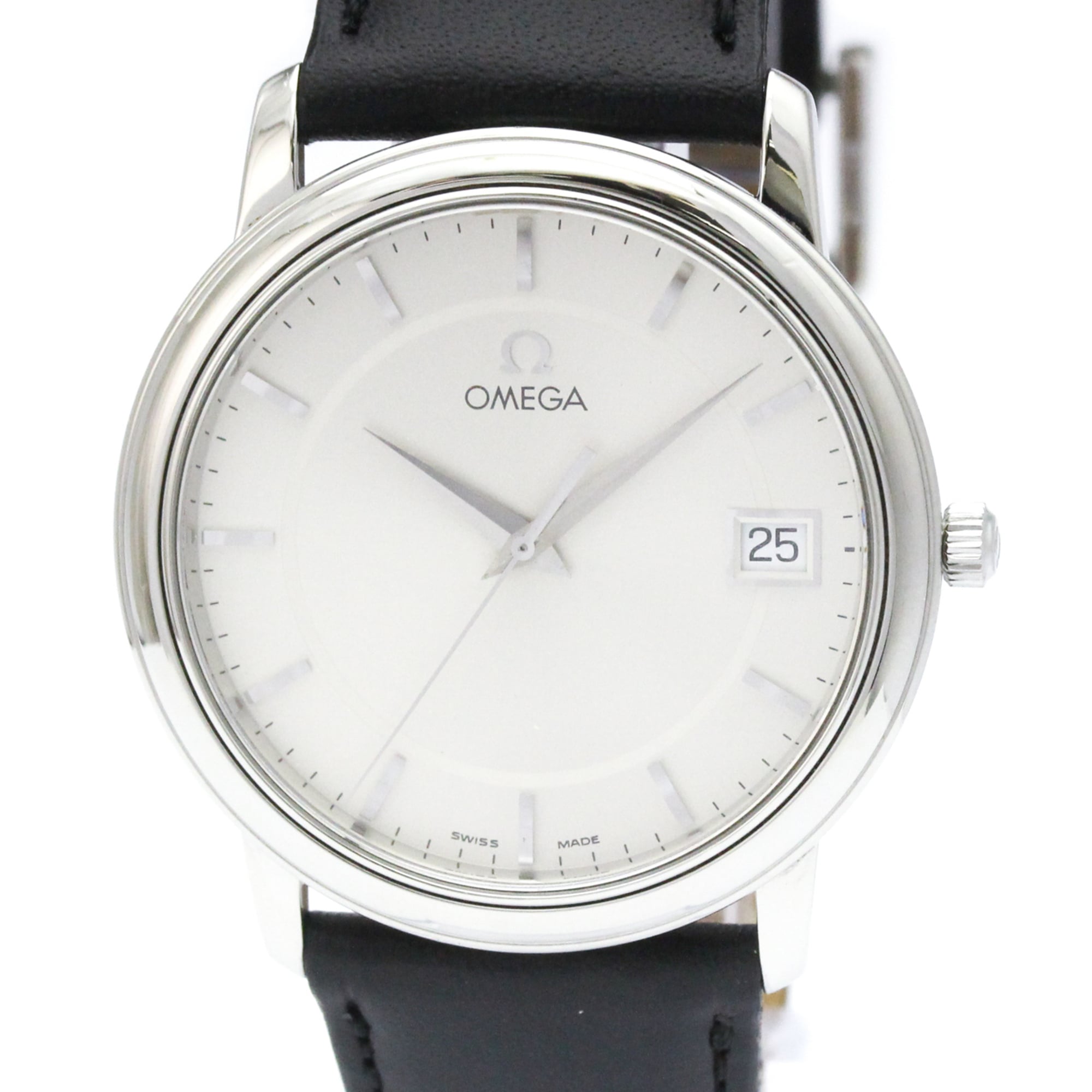 OMEGA De Ville Prestige Steel Quartz Mens Watch 4510.31 Polished — Very Good
