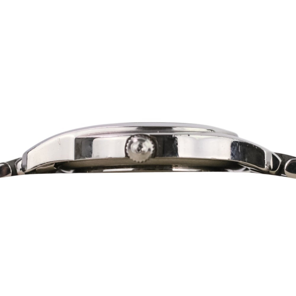 GUCCI Quartz Watch 5500L Silver Sunray Dial Stainless Steel Women's — Like New