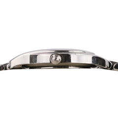 GUCCI Quartz Watch 5500L Silver Sunray Dial Stainless Steel Women's — Like New