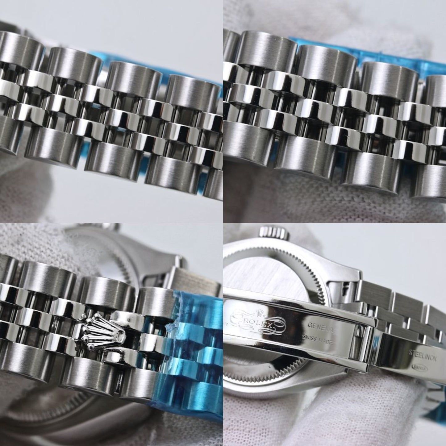 ROLEX Rolex Datejust 10-Piece Diamond Watch 179174G Women's 18K White Gold and Stainless Steel 40126