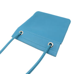 Hermes Aline Mini, D stamp, 2019 model, women's shoulder bag, Swift leather, Blue Nord — Like New