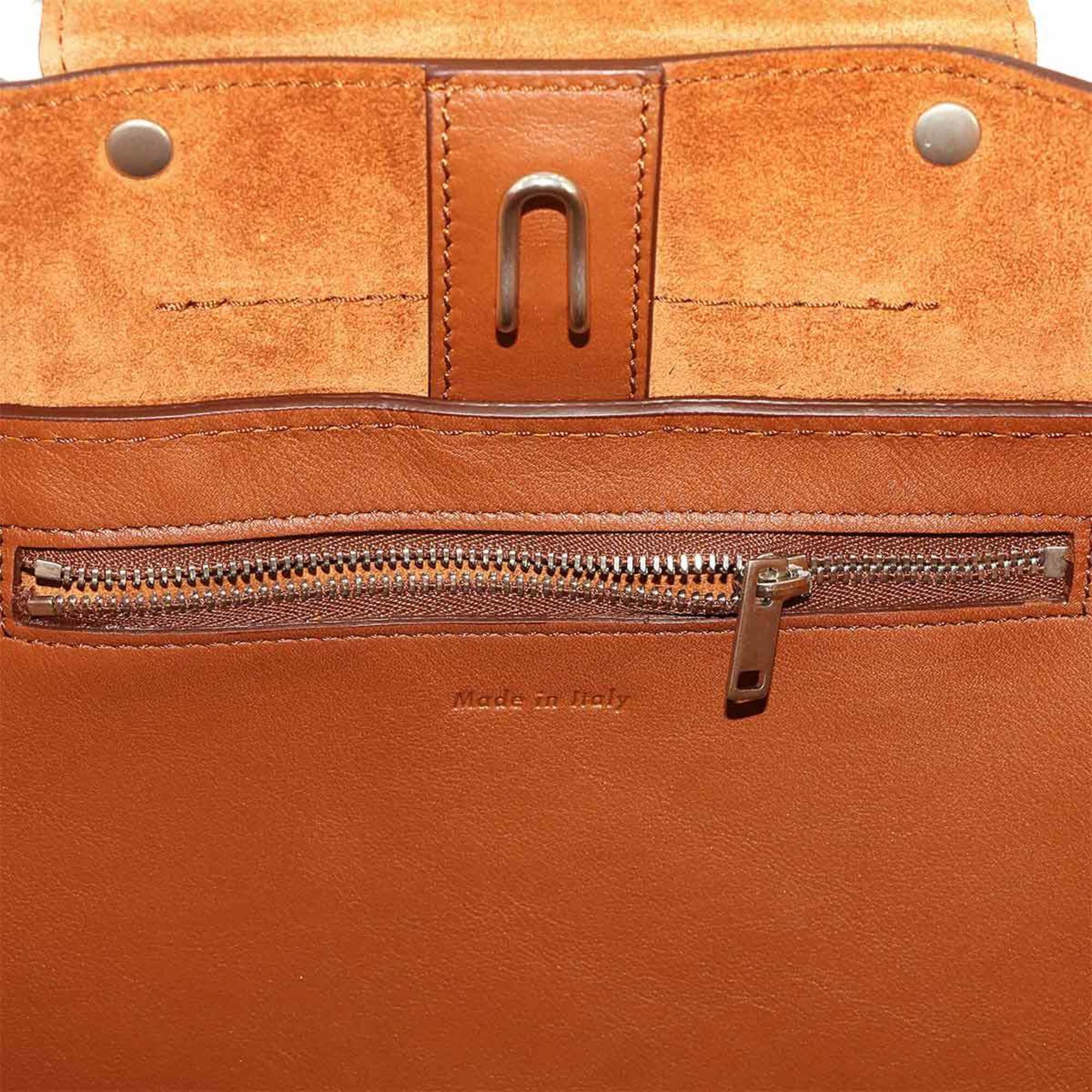 Celine Big Bag Small with Long Strap 2-way Handbag Shoulder Leather Brown 183313 — New - Store Return