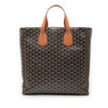 Goyard Sac Voltaire Tote Bag in Brown and Black Leather for Women