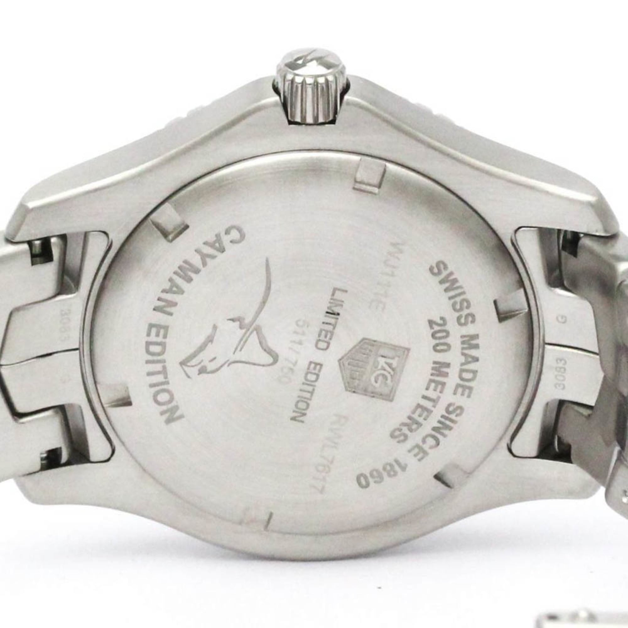 TAG HEUER Link Cayman Islands Edition LTD Watch WJ111E Polished — Very Good