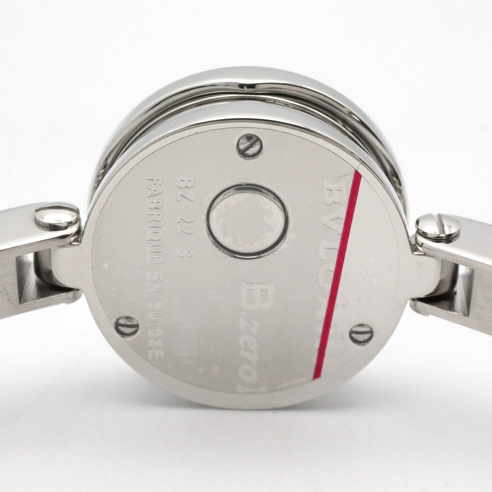 Bulgari BVLGARI B-zero1 Butterfly Watch, Stainless Steel, Diamond, Women's, White/White Shell, BZ22S — Very Good