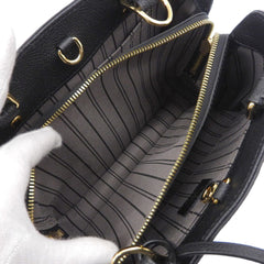 Like new Louis Vuitton Monogram Empreinte Montaigne BB M41053 Bag Noir — Like New