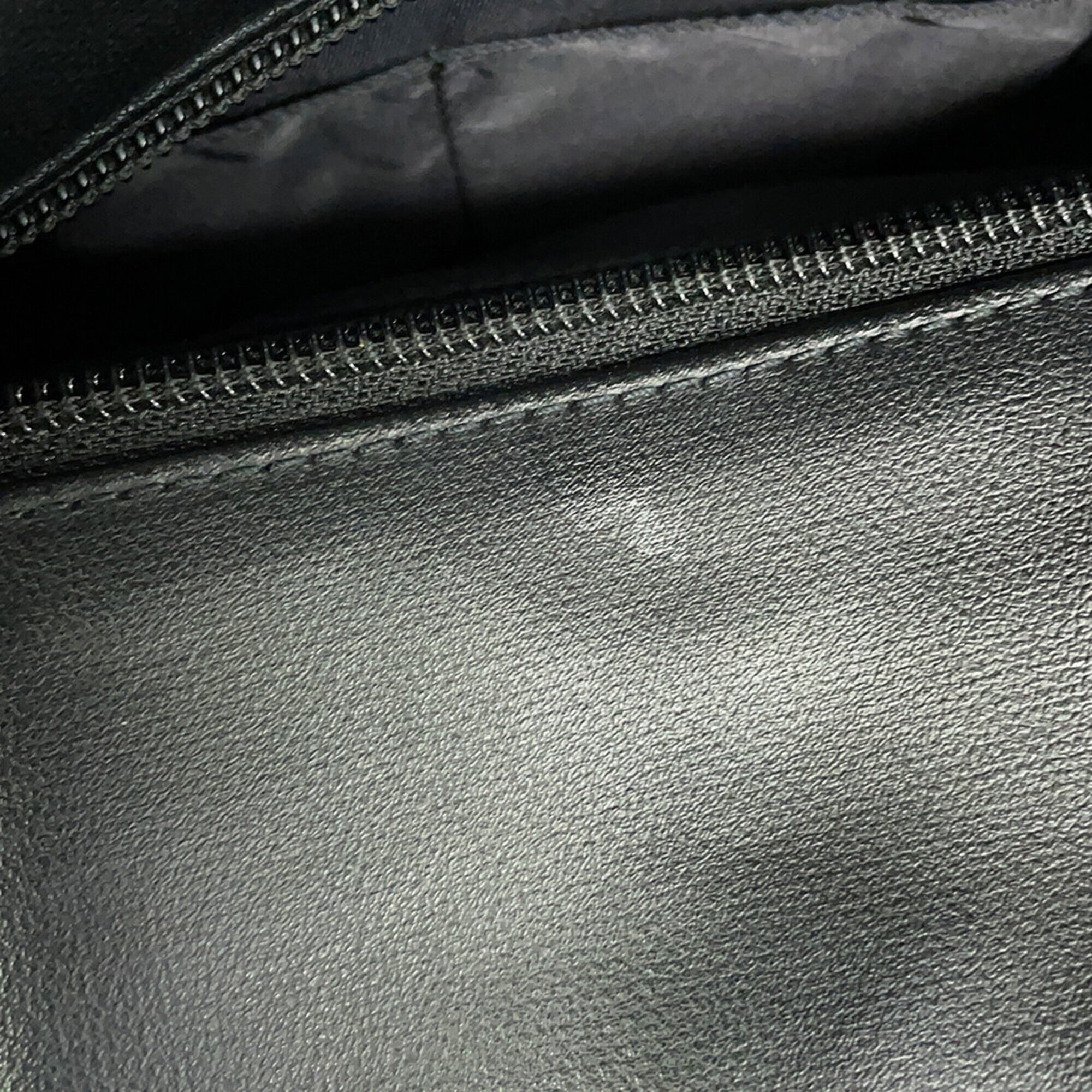 Chanel Matelassé Paris Biarritz Tote MM Coco Charm A34209 CHANEL Black Handbag Women's — Like New