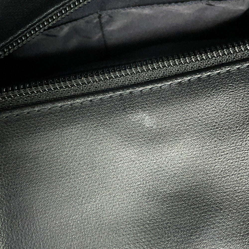 Chanel Matelassé Paris Biarritz Tote MM Coco Charm A34209 CHANEL Black Handbag Women's — Like New