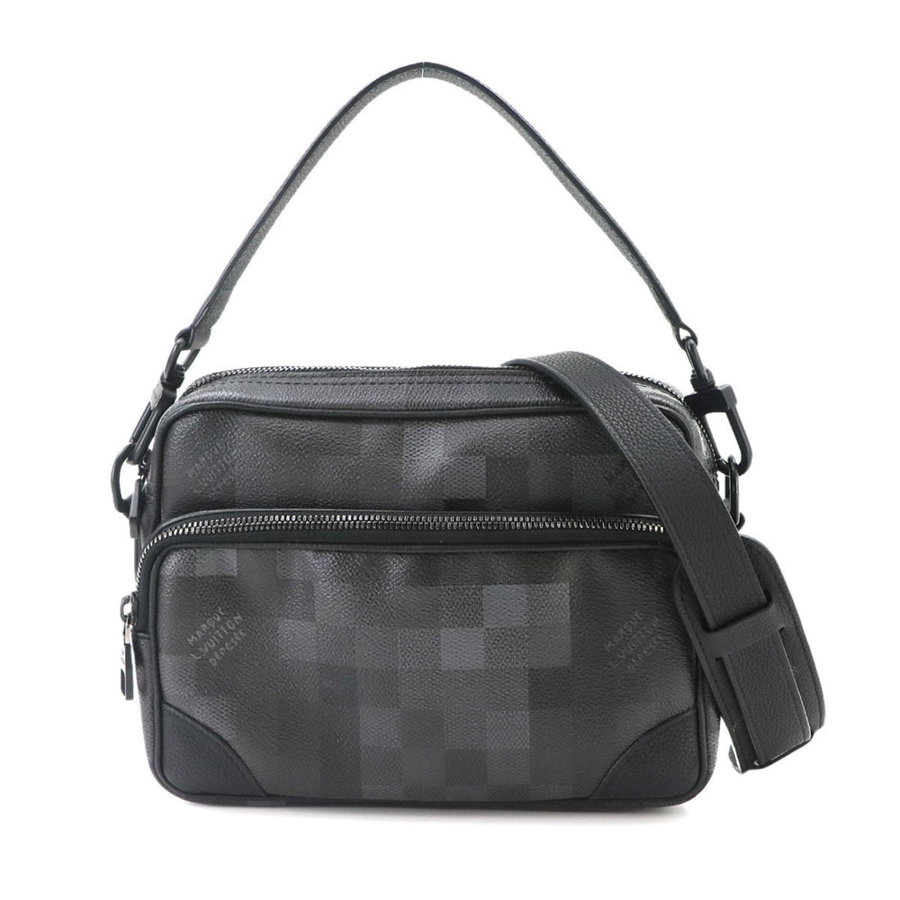 Louis Vuitton Damouflage Black Nile Handbag 2-way Shoulder Bag N14988 Nil Messenger — Like New