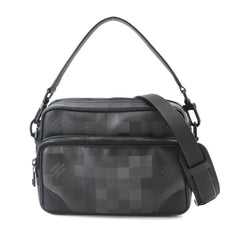 Louis Vuitton Damouflage Black Nile Handbag 2-way Shoulder Bag N14988 Nil Messenger — Like New
