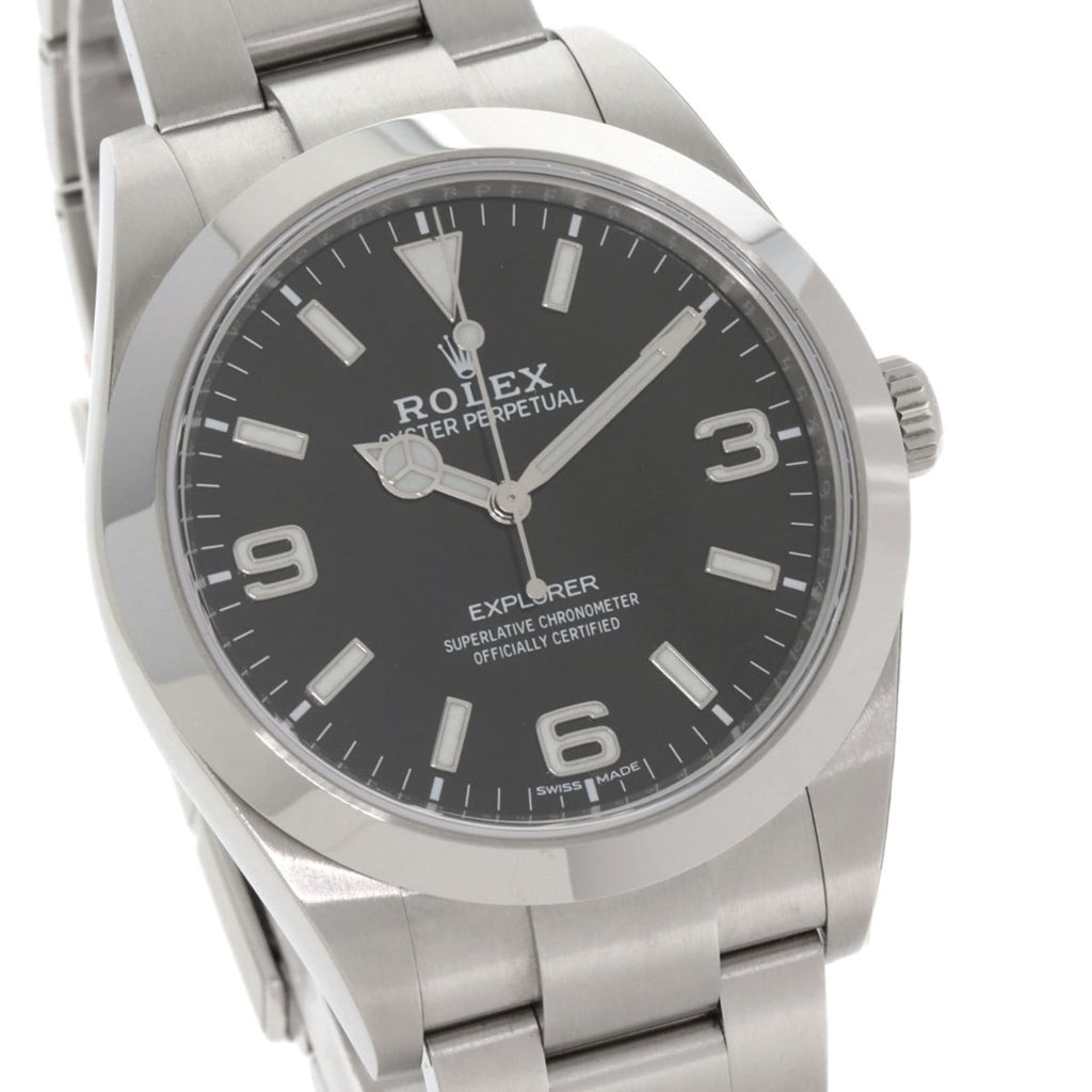 Rolex Explorer 1 Late Model 214270 Stainless Steel Men's Watch