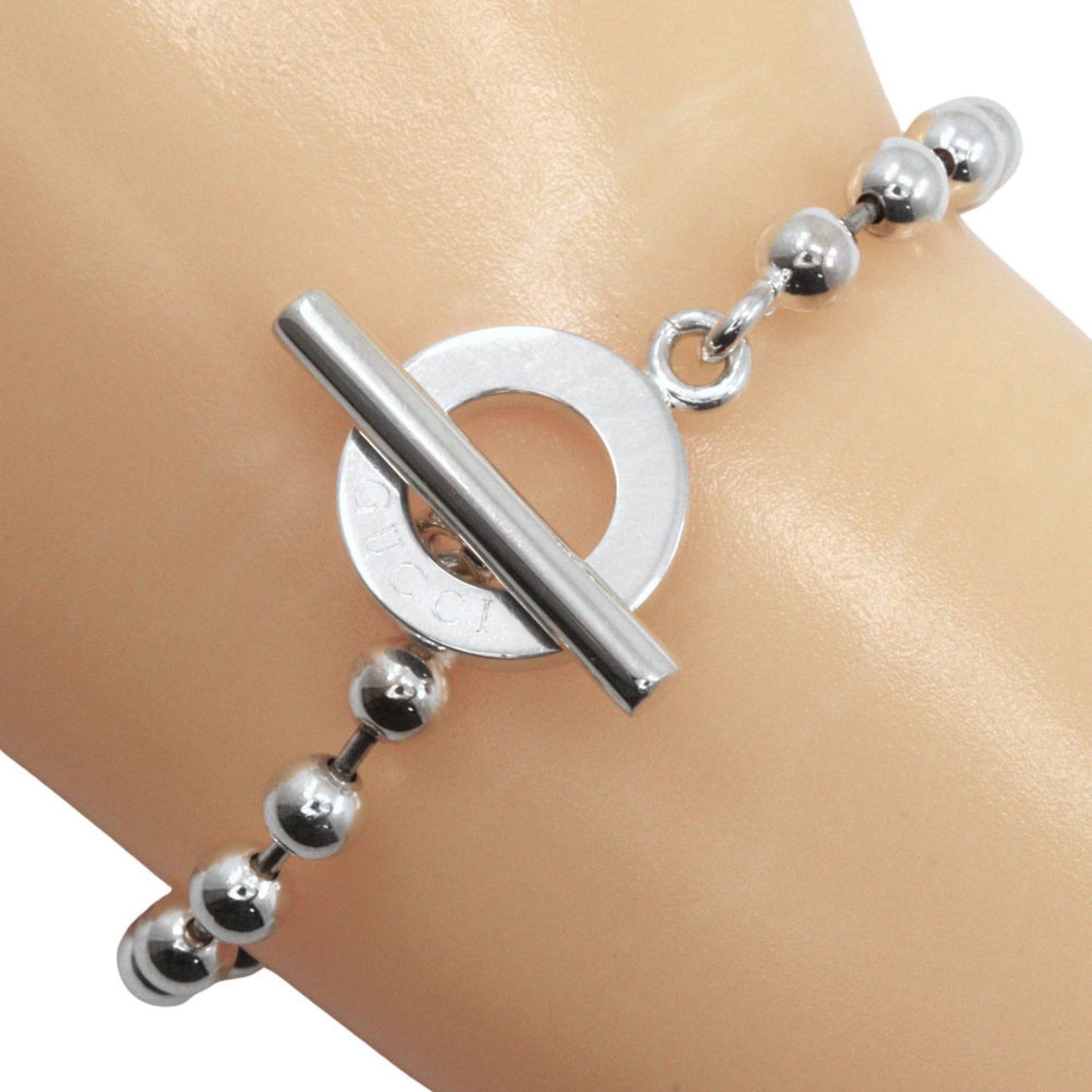 Gucci Toggle Bracelet, 925 Sterling Silver, Approx. 15.1g, Unisex