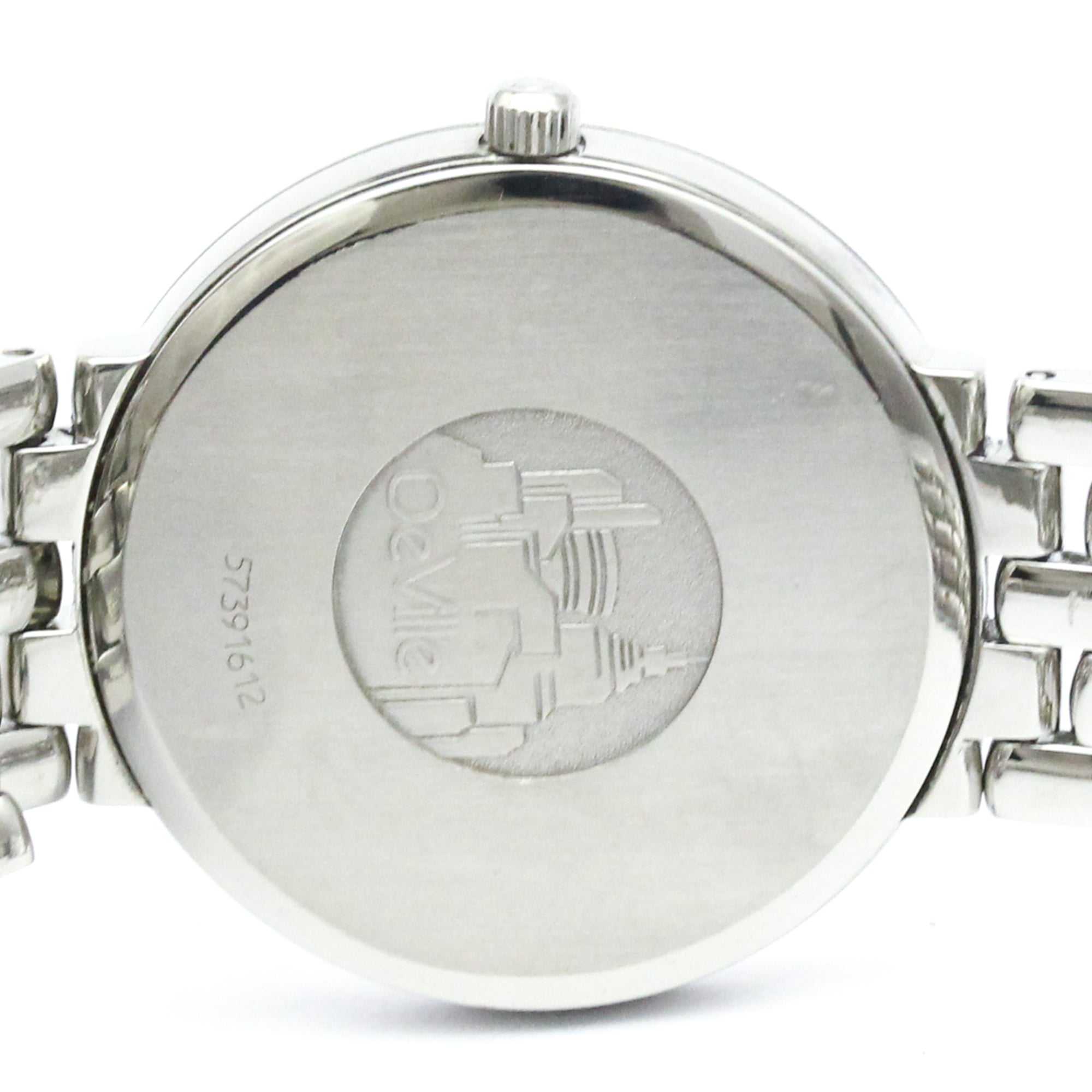 OMEGA De Ville Prestige Steel Quartz Mens Watch 7514.31 Poli2hed — Very Good
