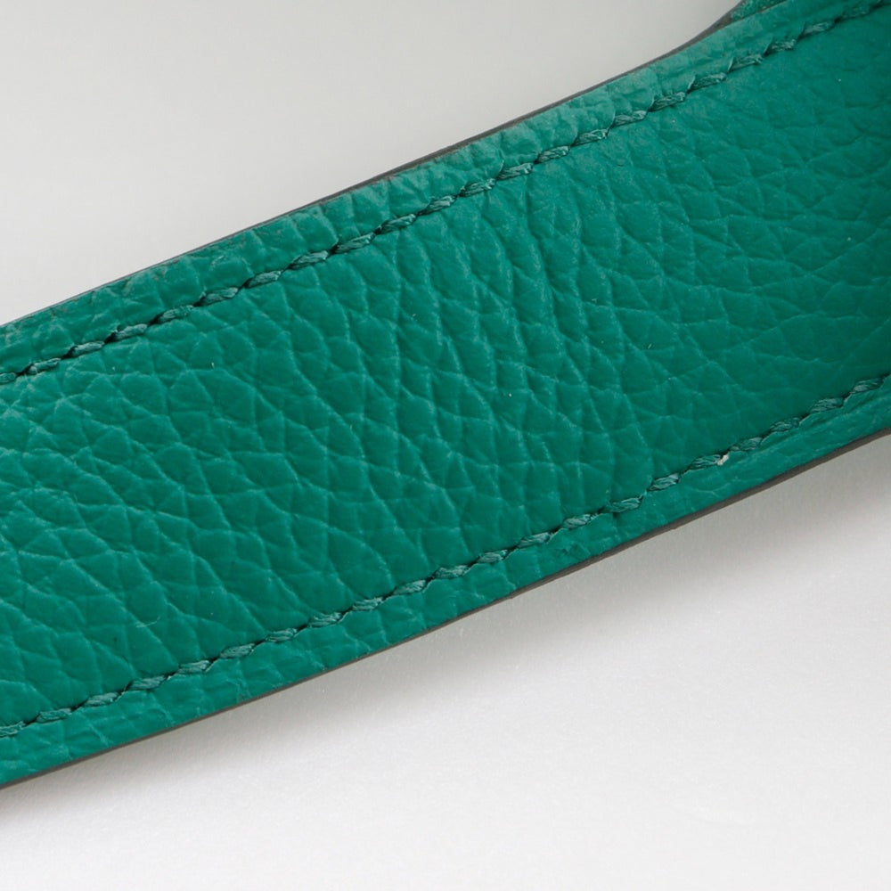 Hermes Hermès Picotin Lock 22 MM Handbag in Taurillon Maurice Vert Gate, 2022, Green, U A5 Strap Clasp, Women's — Like New