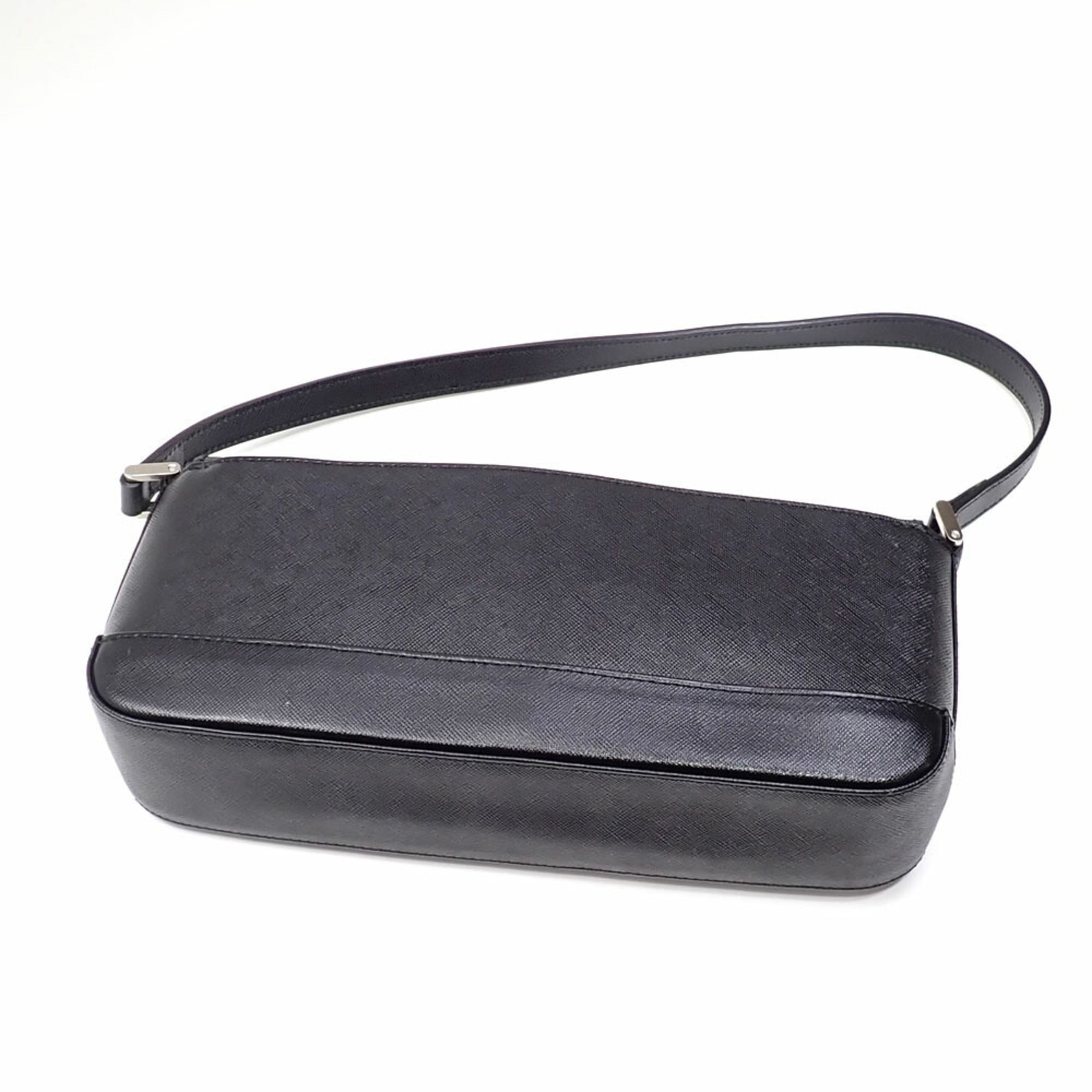 Burberry women's black leather bag