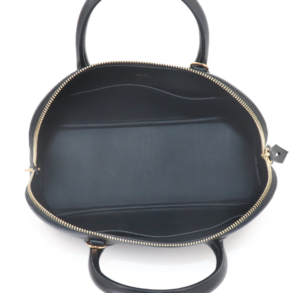 Hermes Bolide 1923 30 2-way Hand/Shoulder Handbag, Taurillon Novillo Leather, Black, C Stamp, Gold Hardware — New - Store Return