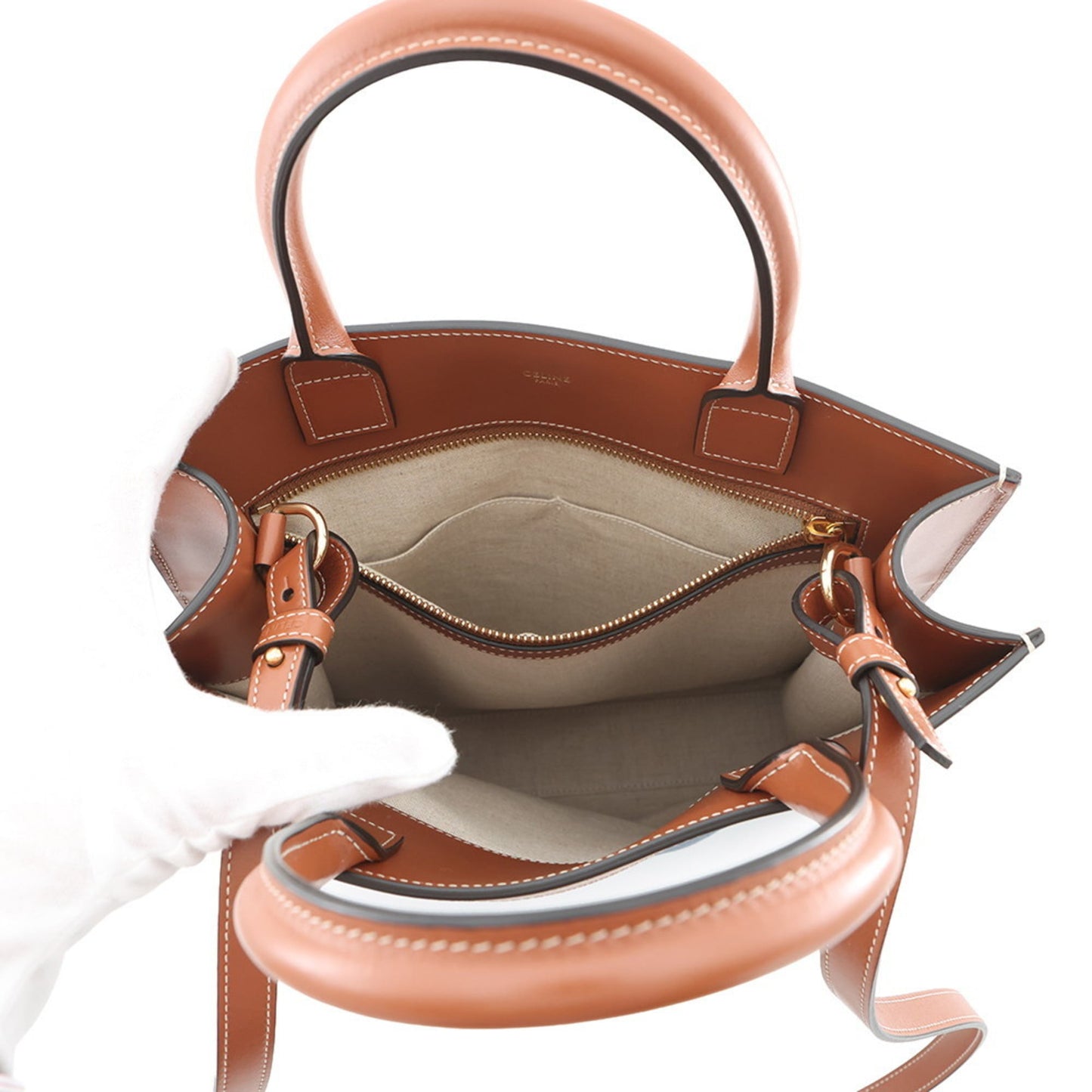 Celine Vertical Cabas Small Tote Bag 192082 CELINE 2-way Shoulder