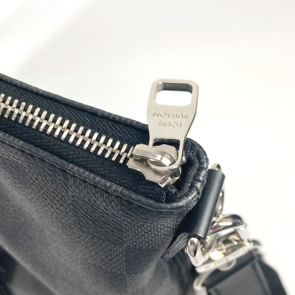 LOUIS VUITTON N41456 Damier Graphite Skyline Crossbody Bag Tote 2WAY Shoulder Canvas Men's Women's Black — Like New
