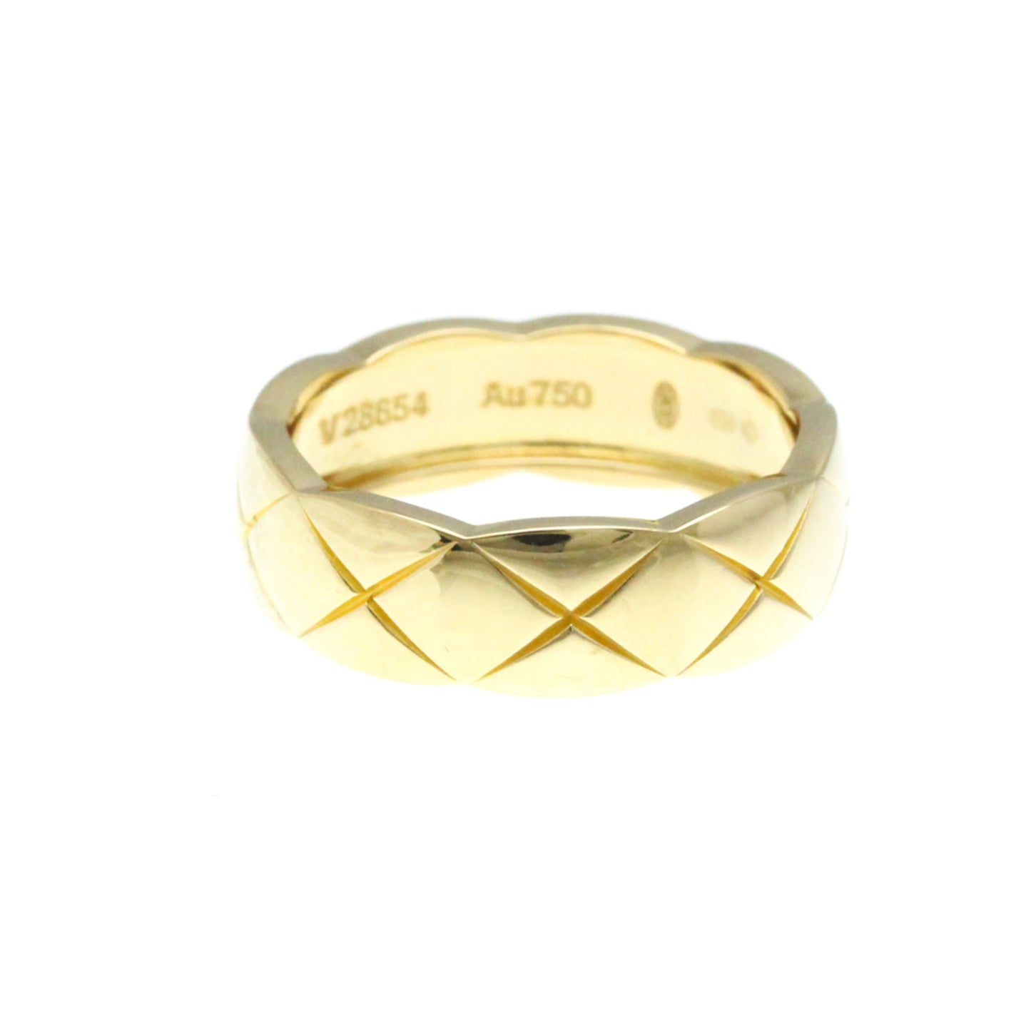 Chanel Coco Crush Medium Size Ring Yellow Gold (18K) Fashion No Stone Band Ring Gold