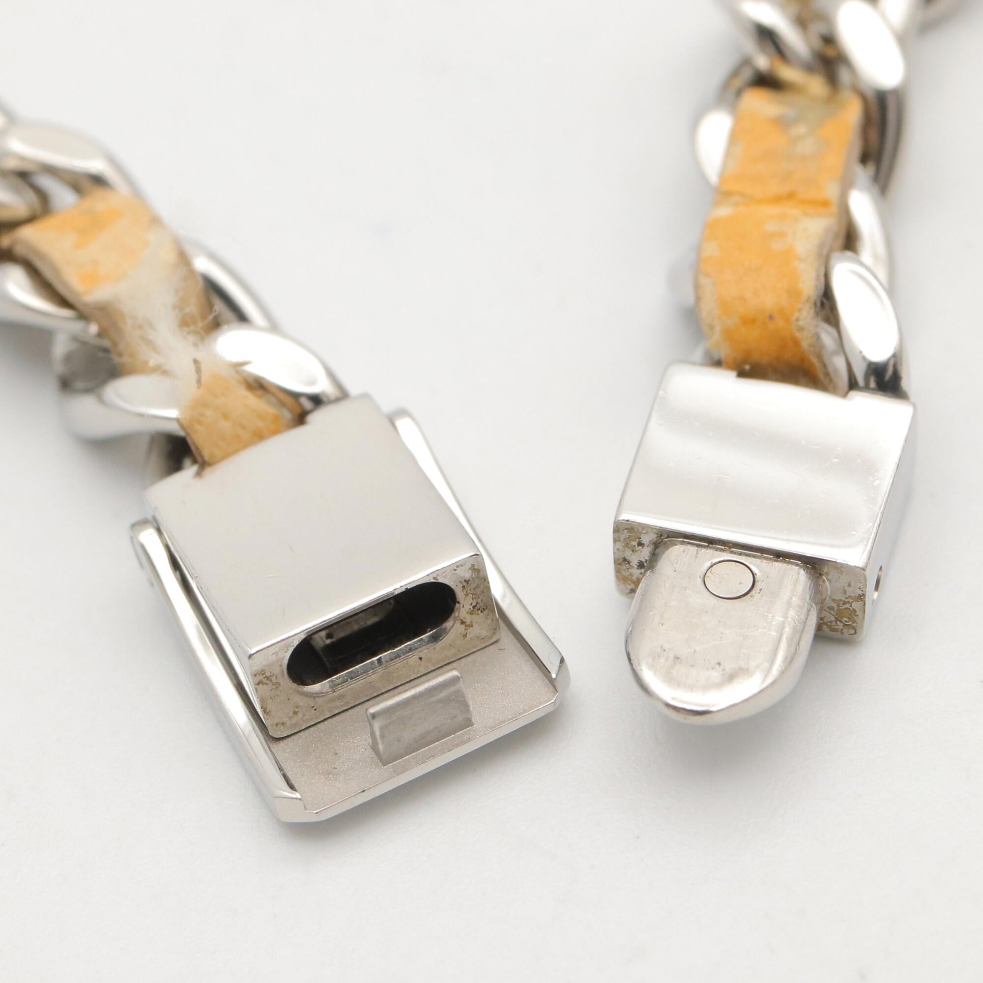 Chanel CHANEL Première Rock Watch, Stainless Steel, Leather Strap, Ladies, Gold Tone, Mirror Finish, H5583 — Very Good