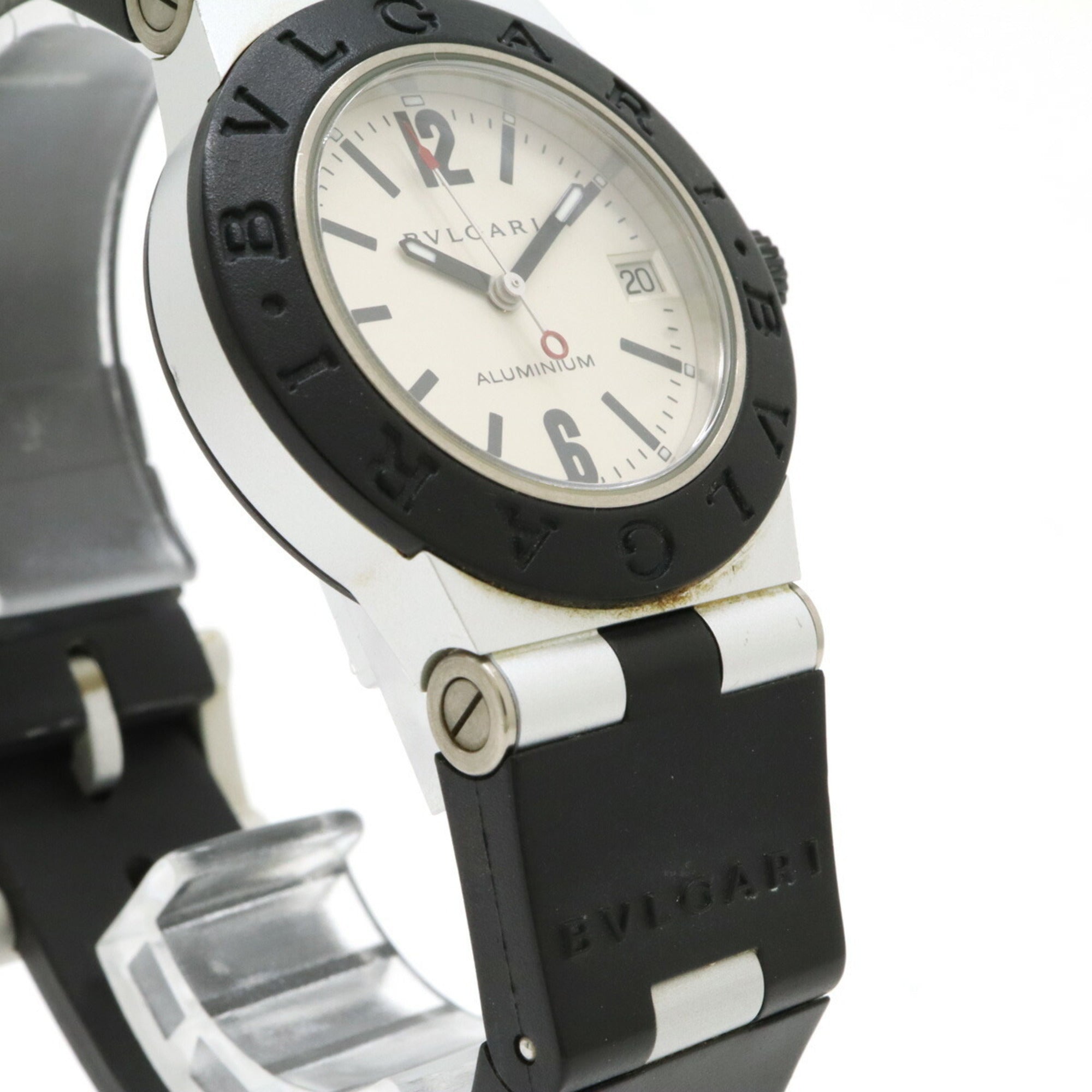 BVLGARI Bvlgari Arum 32mm Date Silver Dial Unisex Quartz Wristwatch AL32TA — Good