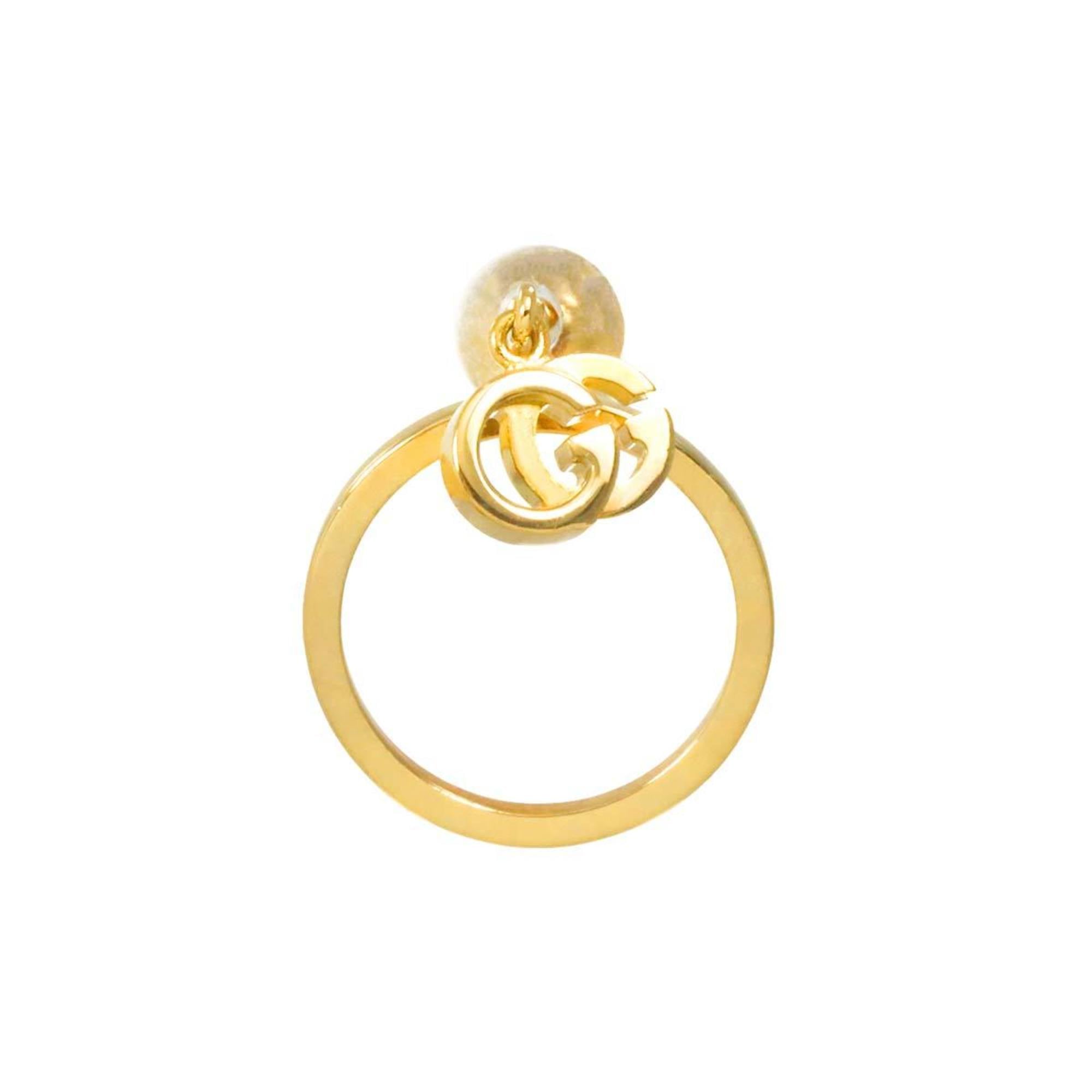 Gucci GG Running Swing Earring in 18K Yellow Gold (750) - Single