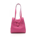 Fendi ORIGAMI MEDIUM Tote Bag, Leather, Women's, Pink, 8BH414