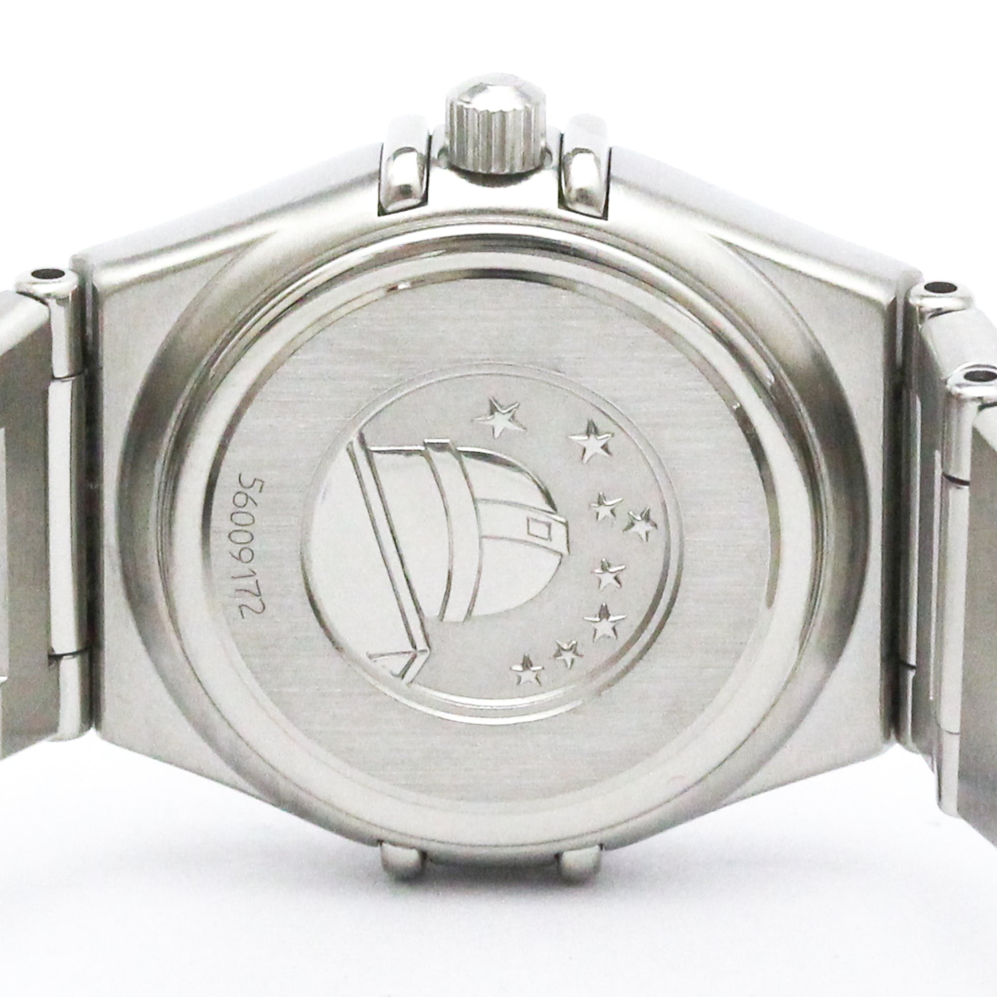 OMEGA Constellation Diamond Pink MOP Dial Quartz Watch 1562.65 Polished — Very Good