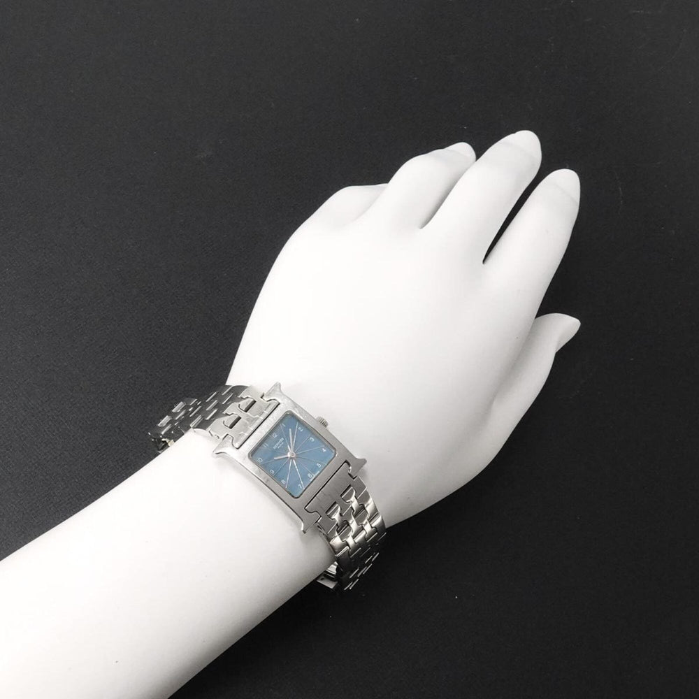 Hermes H-Watch HH1 210 Women's Watch Blue Quartz H — Very Good