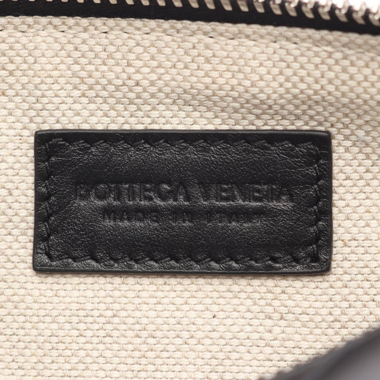 Bottega Veneta Intrecciato Barrel Shoulder Bag, Leather, Men's, Black, 777391