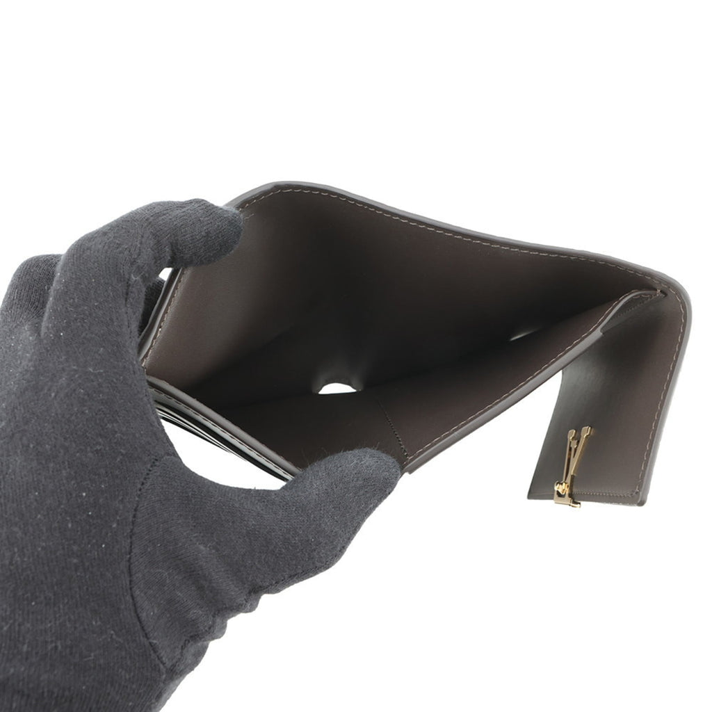 Louis Vuitton Tri-fold Wallet, Taurillon Leather, Portefeuille Capucines Compact, M62159