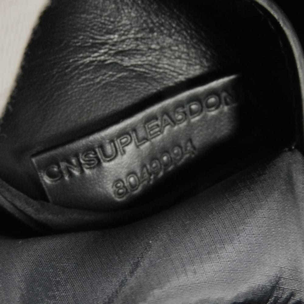 Burberry Paddy Logo Crossbody Shoulder Bag, Cotton Calfskin, Rubber Embossed Nylon, Black, 8049094, Men's — New - Store Return