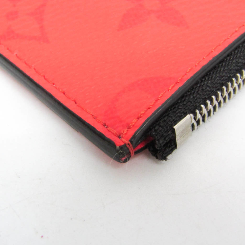 Louis Vuitton Taigarama Coin Card Holder M30829 Women,Men Taigarama Coin Purse/coin Case Red Color