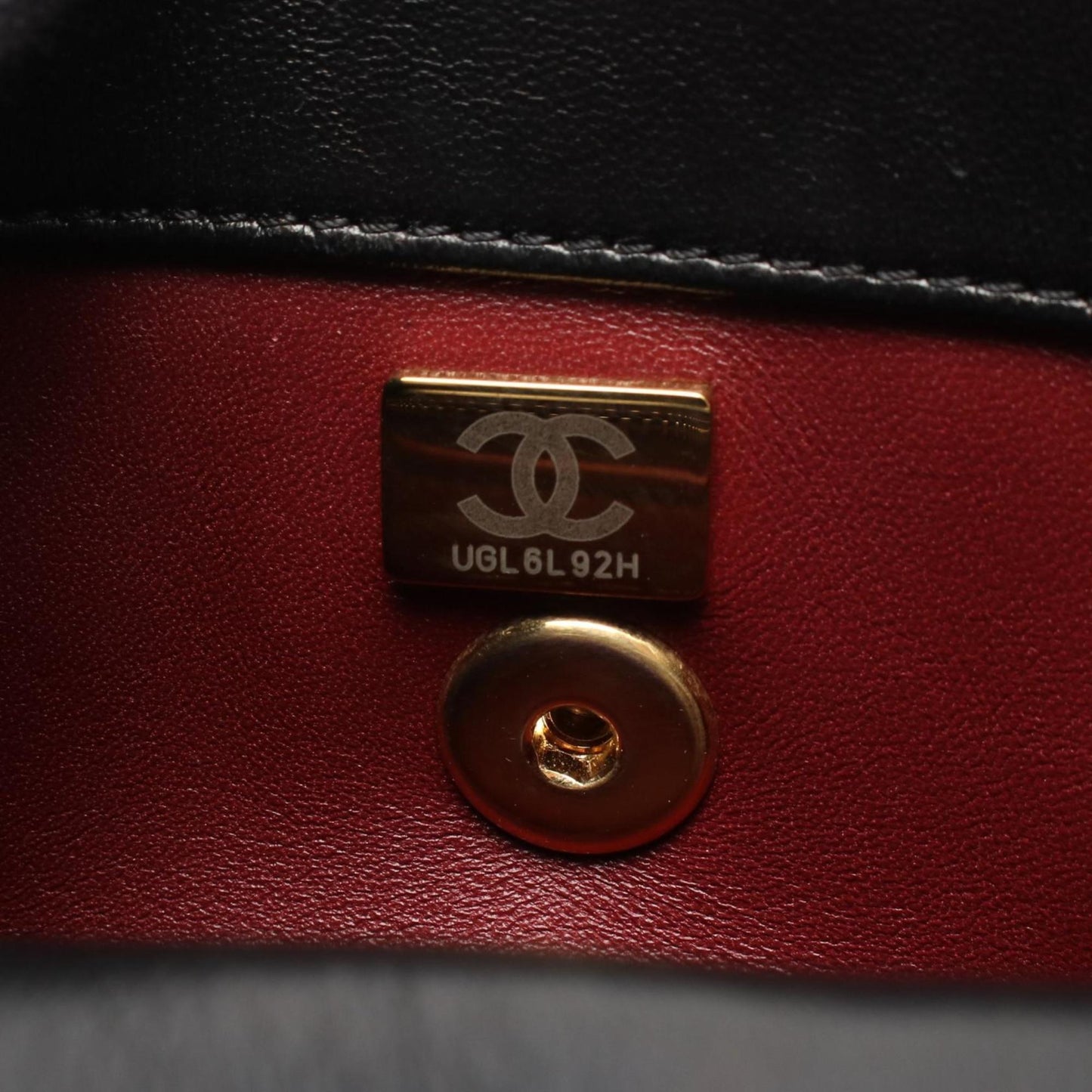 CHANEL Matelasse Shoulder Bag, Lambskin Leather, Women's, Black, AS3479