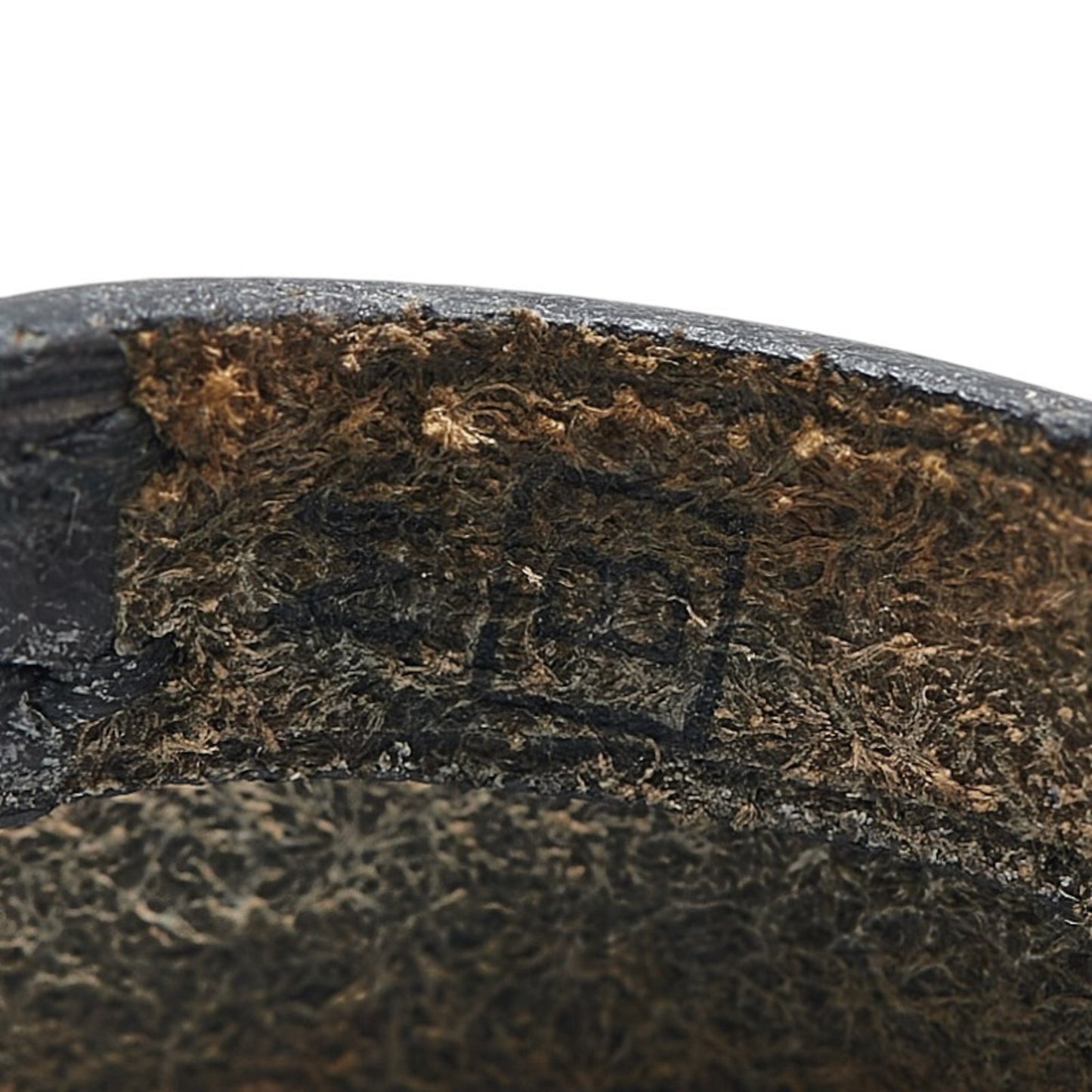 Hermes API3 Long Bracelet Choker Black Silver Leather Women's HERMES