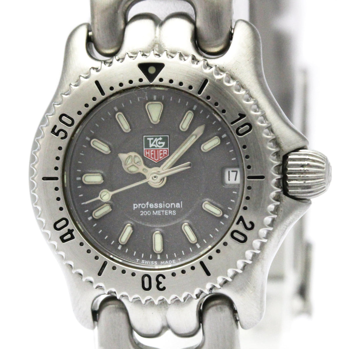 TAG HEUER Sel Professional Steel Quartz Ladies Watch WG1413 Polished — Very Good