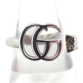 GUCCI 925 Double G Arabesque Ring, size 18
