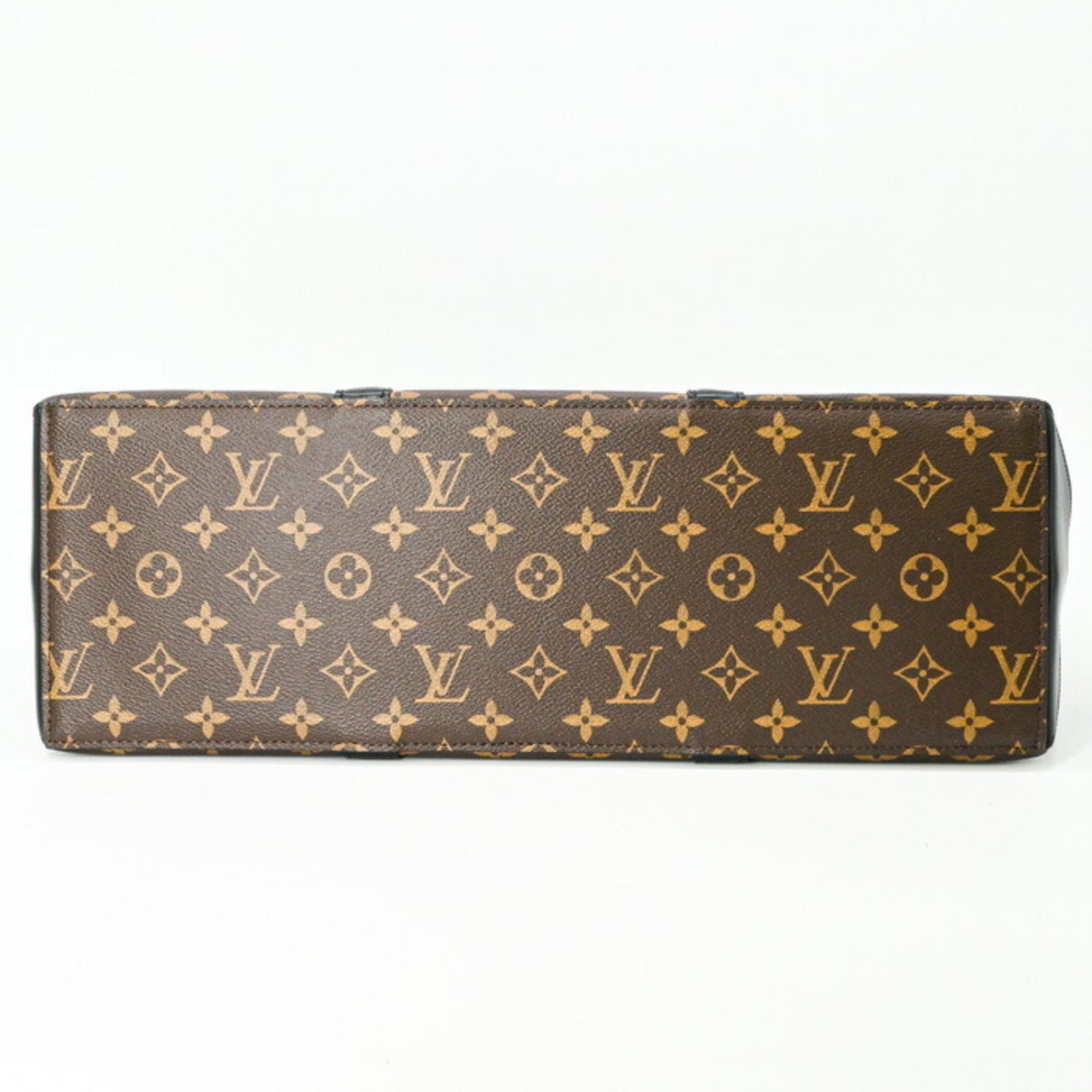 LOUIS VUITTON Monogram Macassar Weekend Tote Bag GM Men's & Women's Brown M45733 — New - Store Return